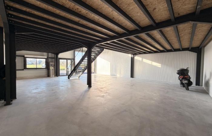 Local d'activité artisanal neuf de 209 m² à Theix proche Vannes