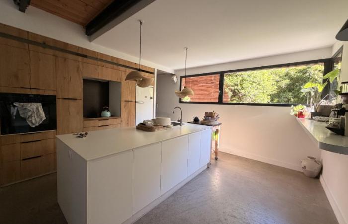 Maison d'architecte en bois 4 chambres à Arradon
