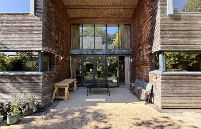 Maison d'architecte en bois 4 chambres à Arradon