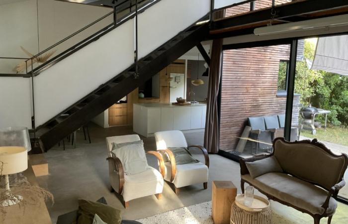 Maison d'architecte en bois 4 chambres à Arradon